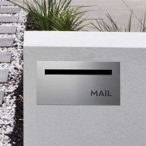 stainless steel letter boxes australia|metal post boxes for flats.